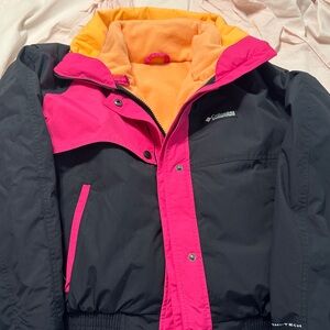 Columbia women’s Pink and Black Jacket
